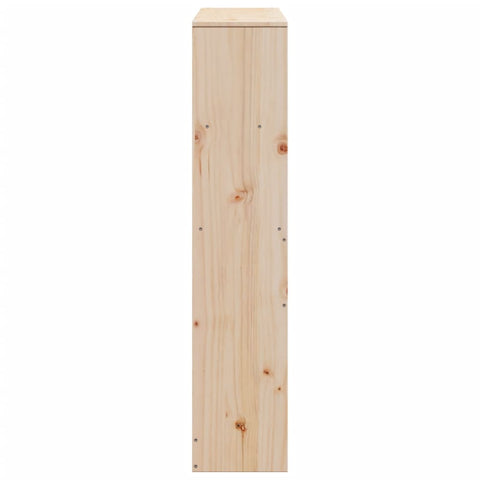 vidaXL Headboard with Storage 90 cm Solid Wood Pine