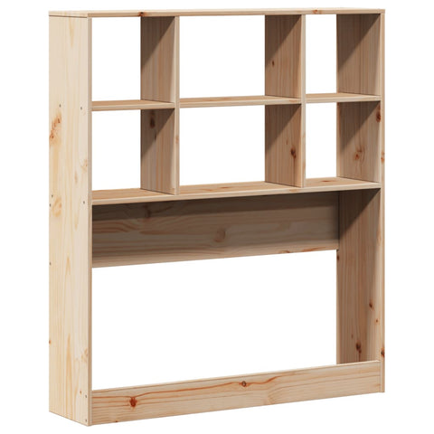 vidaXL Headboard with Storage 90 cm Solid Wood Pine