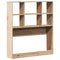 vidaXL Headboard with Storage 90 cm Solid Wood Pine