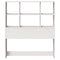 vidaXL Headboard with Storage White 90 cm Solid Wood Pine