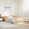 vidaXL Bed Frame without Mattress 100x200 cm Solid Wood Pine