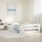 vidaXL Bed Frame without Mattress White 80x160 cm Solid Wood Pine