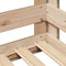 vidaXL Bed Frame without Mattress 75x190 cm Small Single Solid Wood Pine