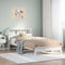 vidaXL Bookcase Bed without Mattress White 100x200 cm Solid Wood Pine