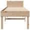 vidaXL Bed Frame without Mattress 80x200 cm Solid Wood Pine