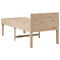 vidaXL Bed Frame without Mattress 80x200 cm Solid Wood Pine