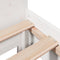 vidaXL Bed Frame without Mattress White 80x200 cm Solid Wood Pine