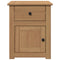 vidaXL Bedside Cabinet Panama 46x40x57 cm Solid Wood Pine
