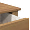 vidaXL Bedside Cabinet Panama 46x40x57 cm Solid Wood Pine