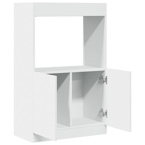 vidaXL Highboard White 63x33x100 cm Engineered Wood
