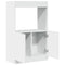 vidaXL Highboard White 63x33x100 cm Engineered Wood