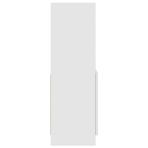 vidaXL Highboard White 92x33x100 cm Engineered Wood