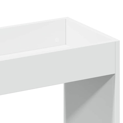 vidaXL Highboard White 92x33x100 cm Engineered Wood