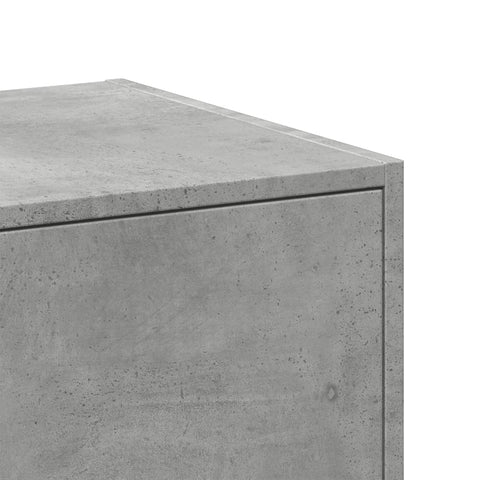 vidaXL Apothecary Cabinet Concrete Grey 30x41x77.5 cm Engineered Wood