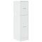 vidaXL Apothecary Cabinet White 30x41x118 cm Engineered Wood