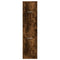 vidaXL Apothecary Cabinet Smoked Oak 30x41x118 cm Engineered Wood