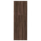 vidaXL Apothecary Cabinet Brown Oak 30x41x118 cm Engineered Wood