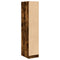 vidaXL Apothecary Cabinet Smoked Oak 30x41x144.5 cm Engineered Wood