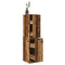 vidaXL Apothecary Cabinet Old Wood 30x41x144.5 cm Engineered Wood
