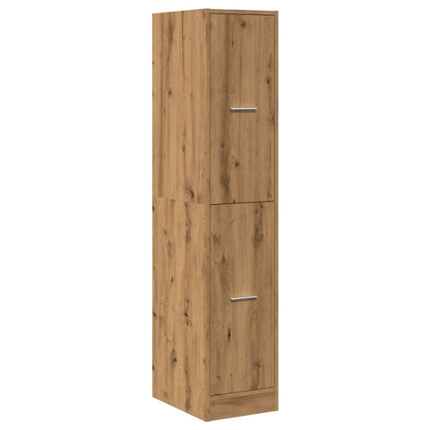 vidaXL Apothecary Cabinet Artisian Oak 30x41x144.5 cm Engineered Wood