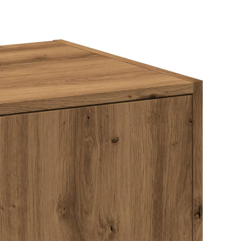 vidaXL Apothecary Cabinet Artisian Oak 30x41x144.5 cm Engineered Wood