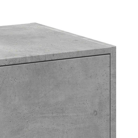 vidaXL Apothecary Cabinet Concrete Grey 40x41x77.5 cm Engineered Wood
