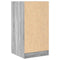 vidaXL Apothecary Cabinet Grey Sonoma 40x41x77.5 cm Engineered Wood