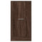 vidaXL Apothecary Cabinet Brown Oak 40x41x77.5 cm Engineered Wood