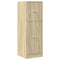vidaXL Apothecary Cabinet Sonoma Oak 40x41x118 cm Engineered Wood