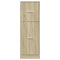 vidaXL Apothecary Cabinet Sonoma Oak 40x41x118 cm Engineered Wood