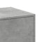 vidaXL Apothecary Cabinet Concrete Grey 40x41x118 cm Engineered Wood