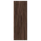 vidaXL Apothecary Cabinet Brown Oak 40x41x118 cm Engineered Wood