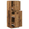 vidaXL Apothecary Cabinet Old Wood 40x41x118 cm Engineered Wood