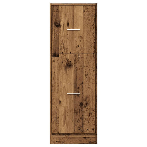 vidaXL Apothecary Cabinet Old Wood 40x41x118 cm Engineered Wood