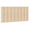 vidaXL Wooden Collector's Display Case with 80 Compartments 80x4.5x40.5cm