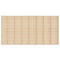 vidaXL Wooden Collector's Display Case with 80 Compartments 80x4.5x40.5cm