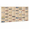 vidaXL Wooden Collector's Display Case with 80 Compartments 80x4.5x40.5cm