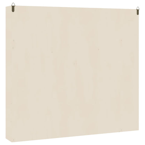 vidaXL Wooden Collector's Display Case with 6 Shelves 60x8.5x55cm