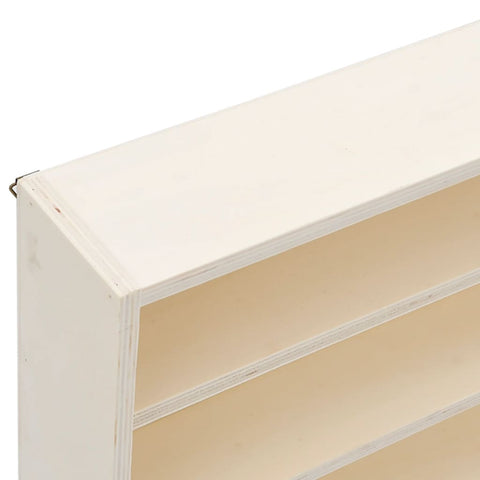 vidaXL Wooden Collector's Display Case with 6 Shelves 60x8.5x55cm