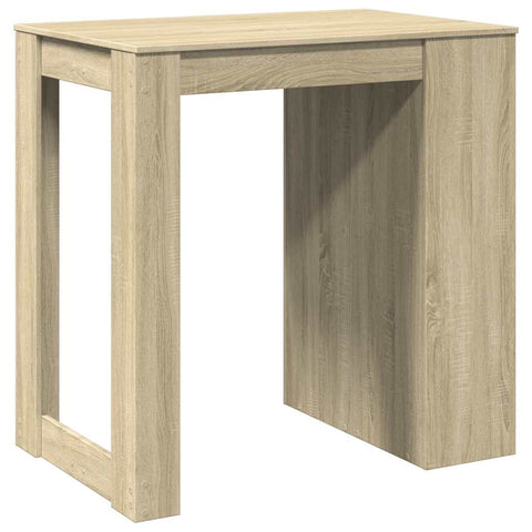 vidaXL Bar Table Sonoma Oak 102x70x103.5 cm Engineered Wood