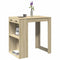 vidaXL Bar Table Sonoma Oak 102x70x103.5 cm Engineered Wood