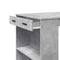 vidaXL Bar Table Concrete Grey 102x70x103.5 cm Engineered Wood