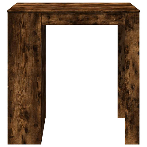 vidaXL Bar Table Smoked Oak102x70x103.5 cm Engineered Wood