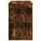 vidaXL Bar Table Smoked Oak102x70x103.5 cm Engineered Wood