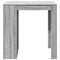 vidaXL Bar Table Grey Sonoma 102x70x103.5 cm Engineered Wood