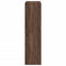 vidaXL Bookcase Brown Oak 100x33x125.5 cm Engineered Wood