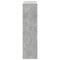 vidaXL Bookcase Concrete Grey 100x33x125.5 cm Engineered Wood