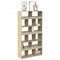 vidaXL Bookcase Sonoma Oak 100x33x187.5 cm Engineered Wood