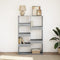 vidaXL Bookcase Grey Sonoma 100x33x155.5 cm Engineered Wood