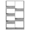 vidaXL Bookcase Grey Sonoma 100x33x155.5 cm Engineered Wood
